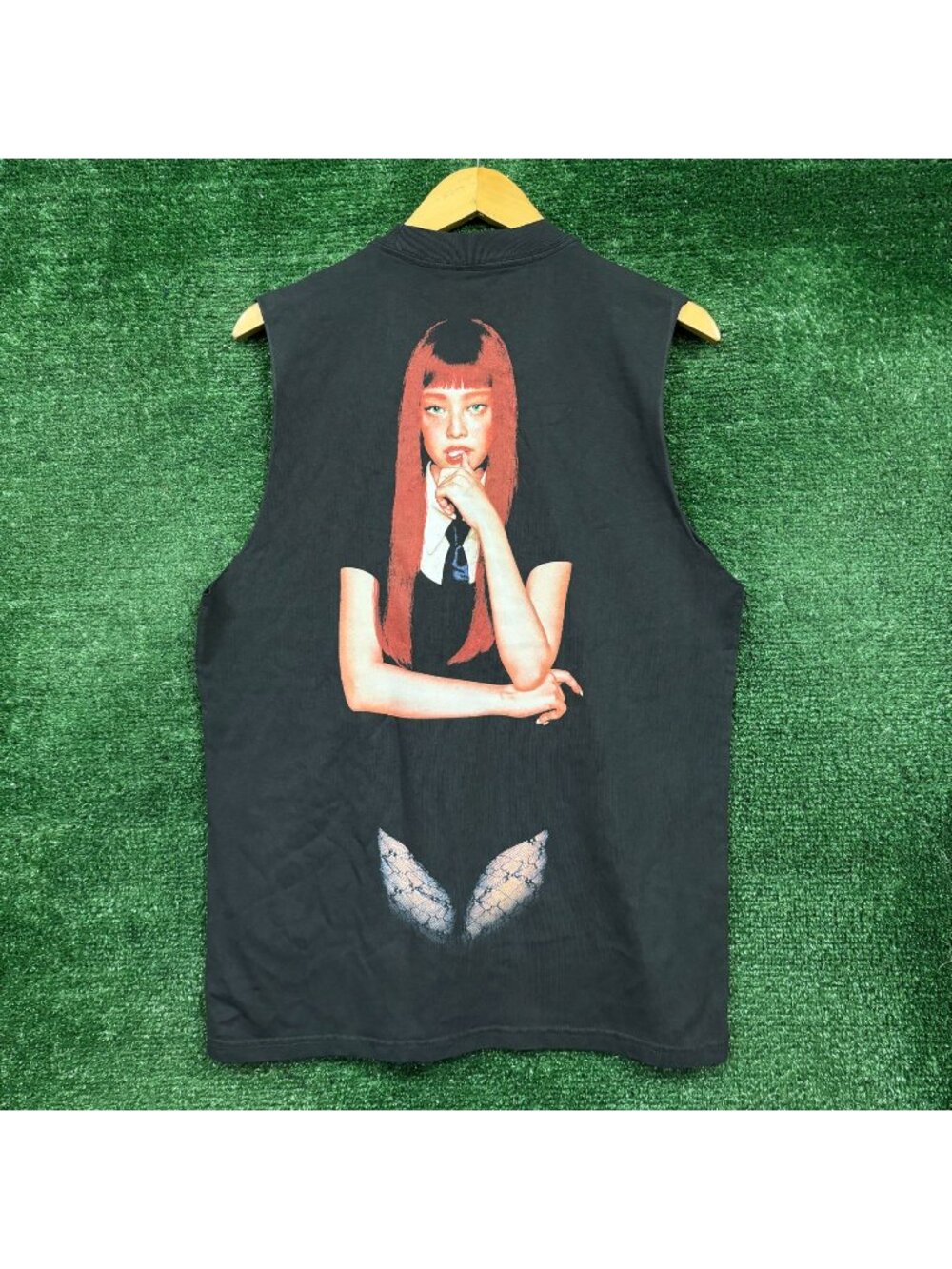Jennie Ruby Album Cover K-Pop Solo Tank Size Small